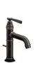 AXOR-HG-AXOR-Montreux-Einhebel-Waschtischmischer-100-mit-Hebelgriff-und-Zugstangen-Ablaufgarnitur-Brushed-Black-Chrome-16515340 gallery number 1